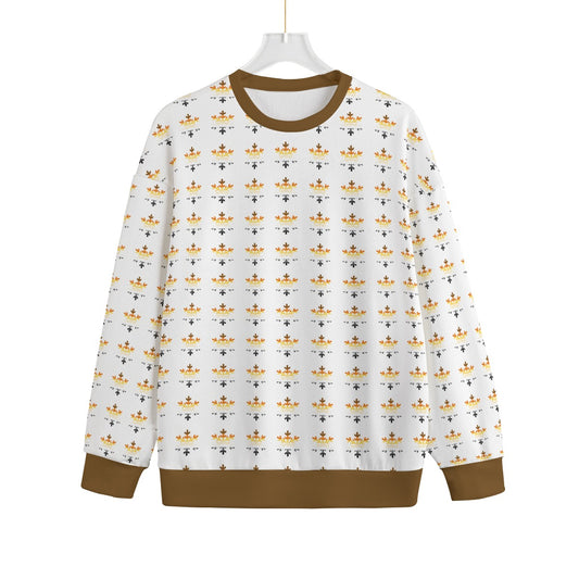 Bear Pride Flag Snowflake Knitted Fleece - All Genders