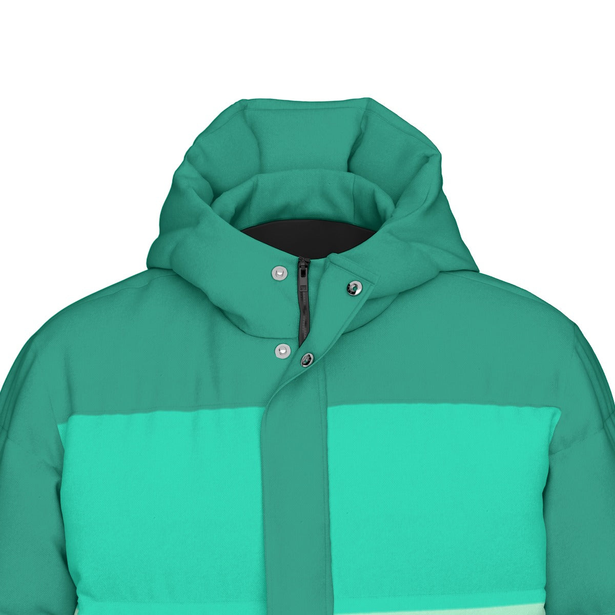 MLM Pride Flag All-Over Print All Genders Long Down Jacket