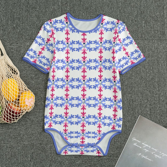 ABDL  Pride Flag Snowflake Adult Bodysuit