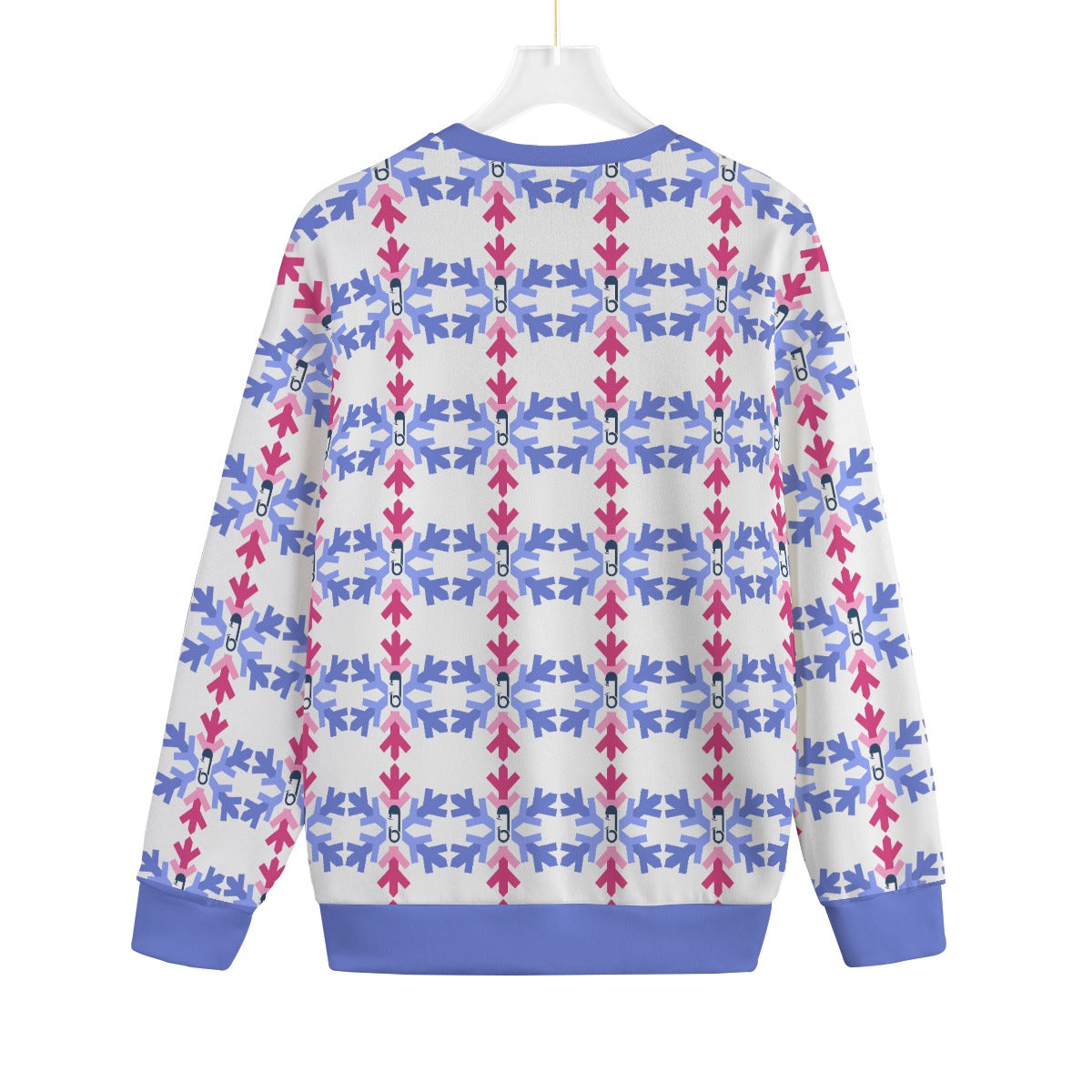 ABDL Pride Flag Snowflake Knitted Fleece - All Genders