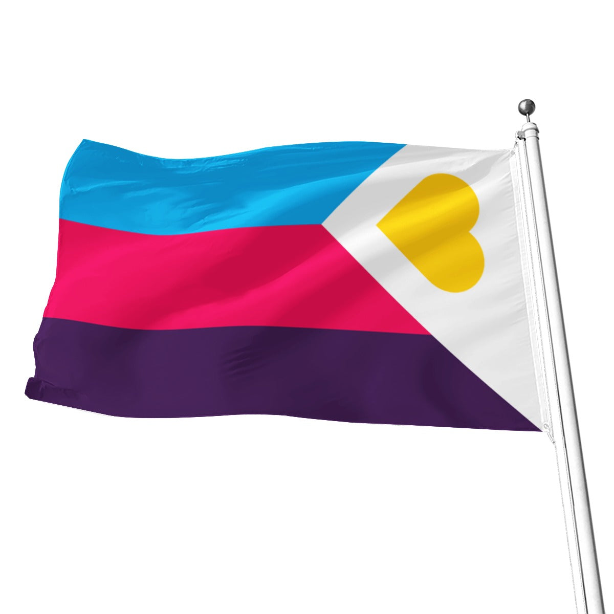 Polyamorous Pride Flag - Multiple Sizes