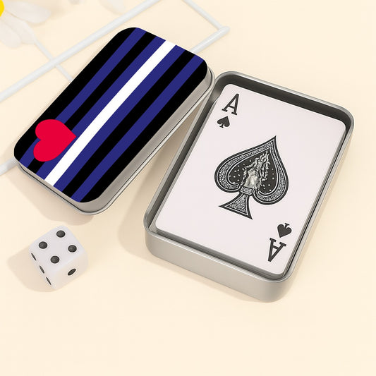 Pride Flag Playing Cards with Tin Case
