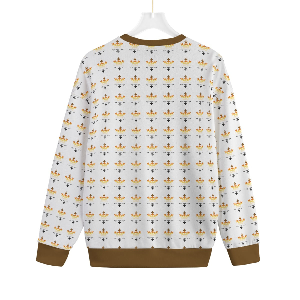Bear Pride Flag Snowflake Knitted Fleece - All Genders