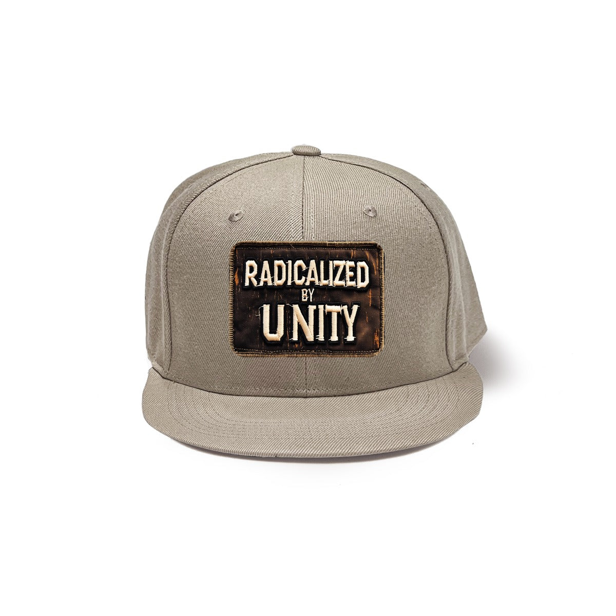 Radicalized By Unity Snapback Hat with Metal Buckle
