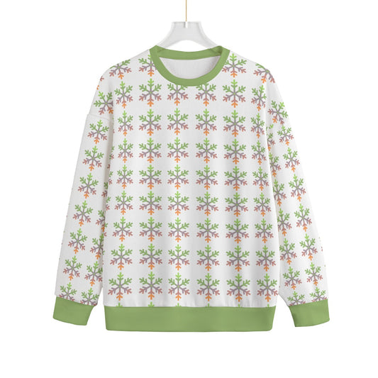 Aliagender Pride Flag Snowflake Knitted Fleece - All Genders