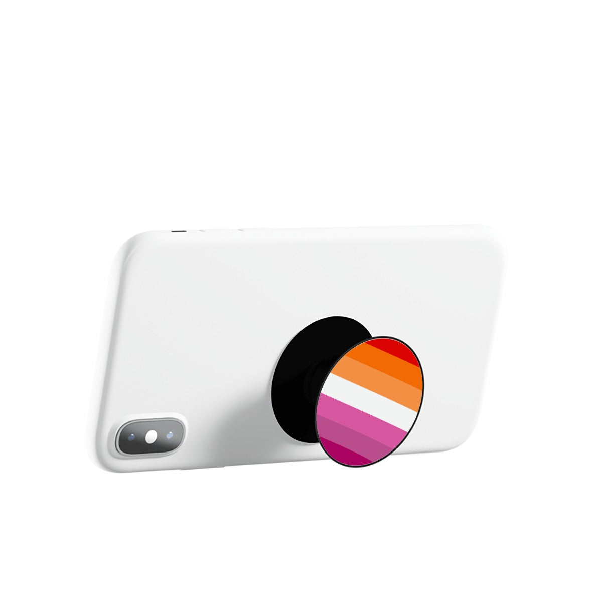 Lesbian Pride Flag Airbag Mobile Phone Holder