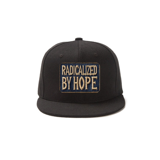 Radicalized By Hope Snapback Hat with Metal Buckle
