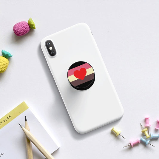 Fat Fetish Pride Flag Airbag Mobile Phone Holder