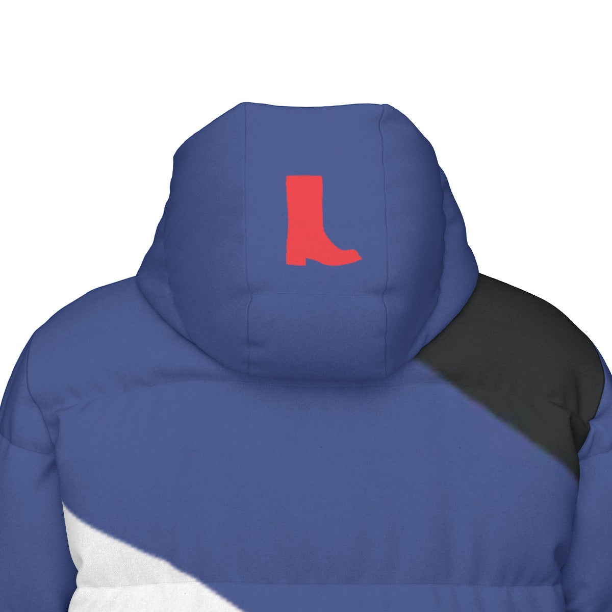 Boot Fetish Pride Flag All-Over Print Unisex Long Down Jacket