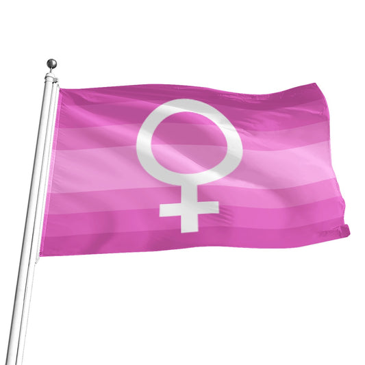 Female (cis) Pride Flag - Multiple Sizes