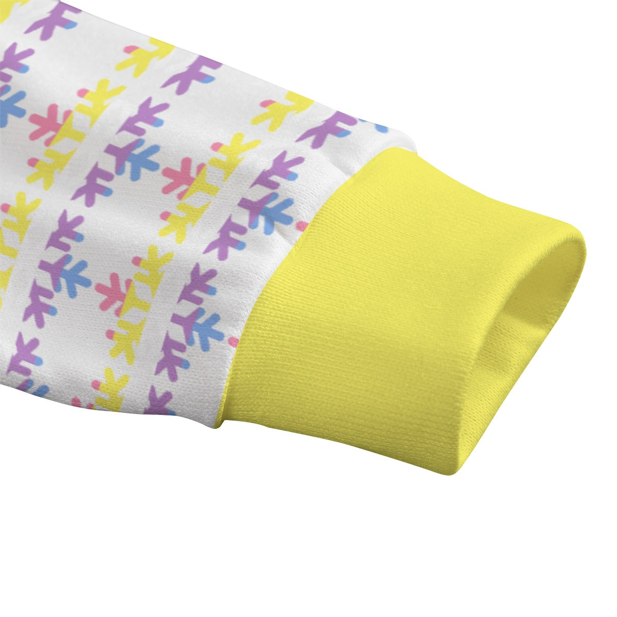 Bigender Pride Flag Snowflake Knitted Fleece - All Genders