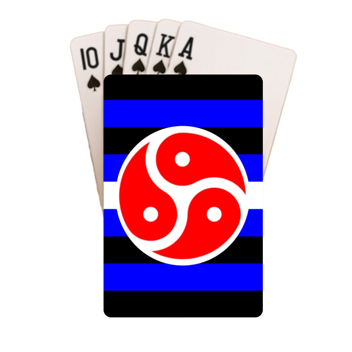 BDSM Fetish Pride Flag Playing Cards with Tin Case