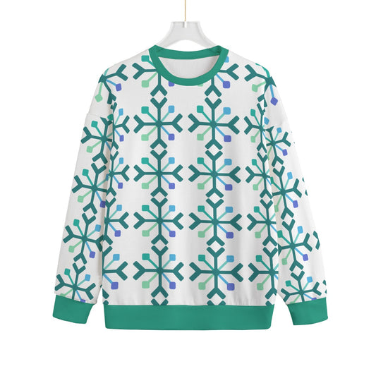 MLM Pride Flag Snowflake Knitted Fleece - All Genders