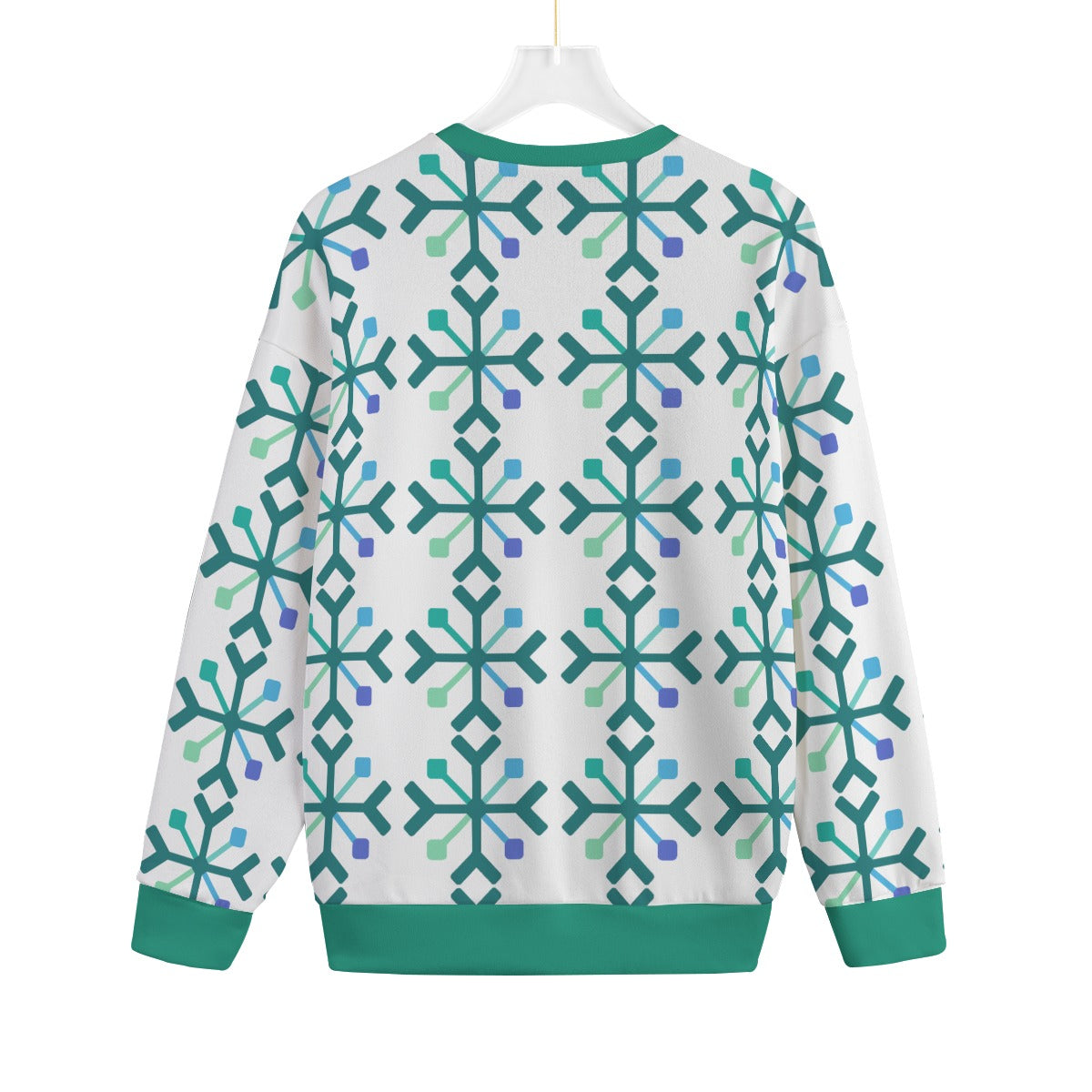 MLM Pride Flag Snowflake Knitted Fleece - All Genders