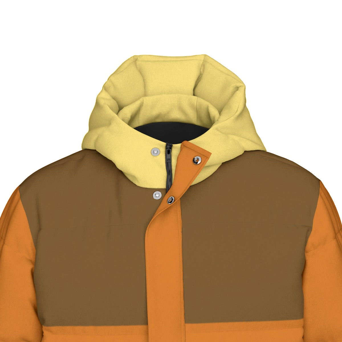 Bear Pride Flag All-Over Print Unisex Long Down Jacket