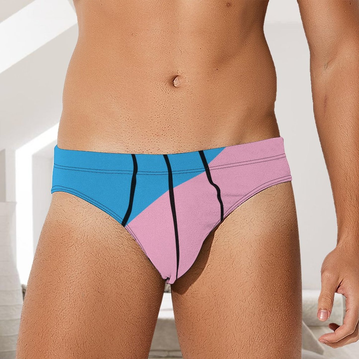Age Play Fetish Pride Flag Briefs – Traditional Masculine Cut
