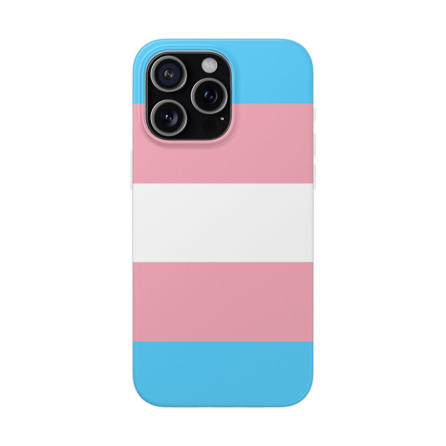 Transgender Pride Flag iPhone Flexi Case - Multiple Generations