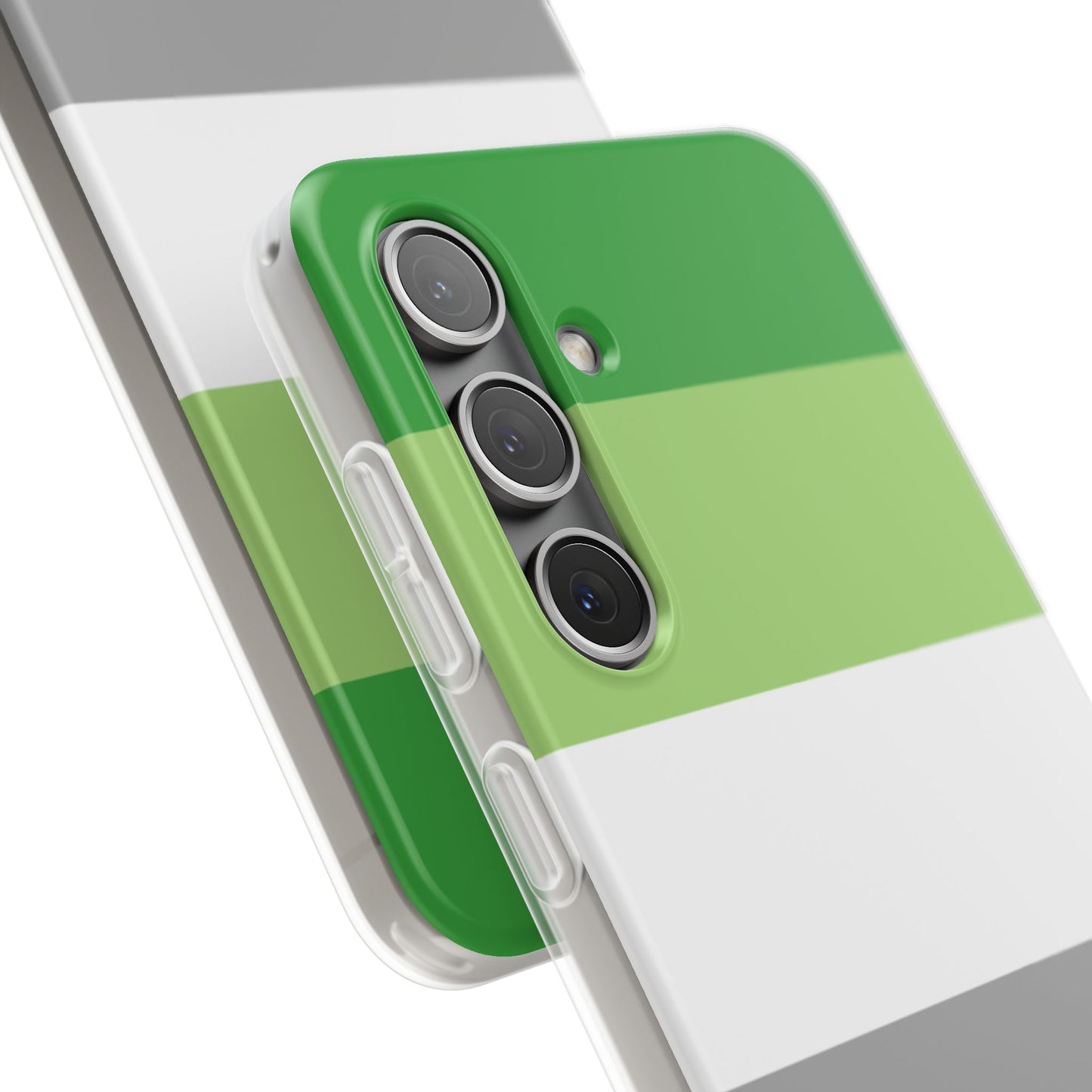 Aromantic Pride Flag Samsung Flexi Case - Multiple Generations
