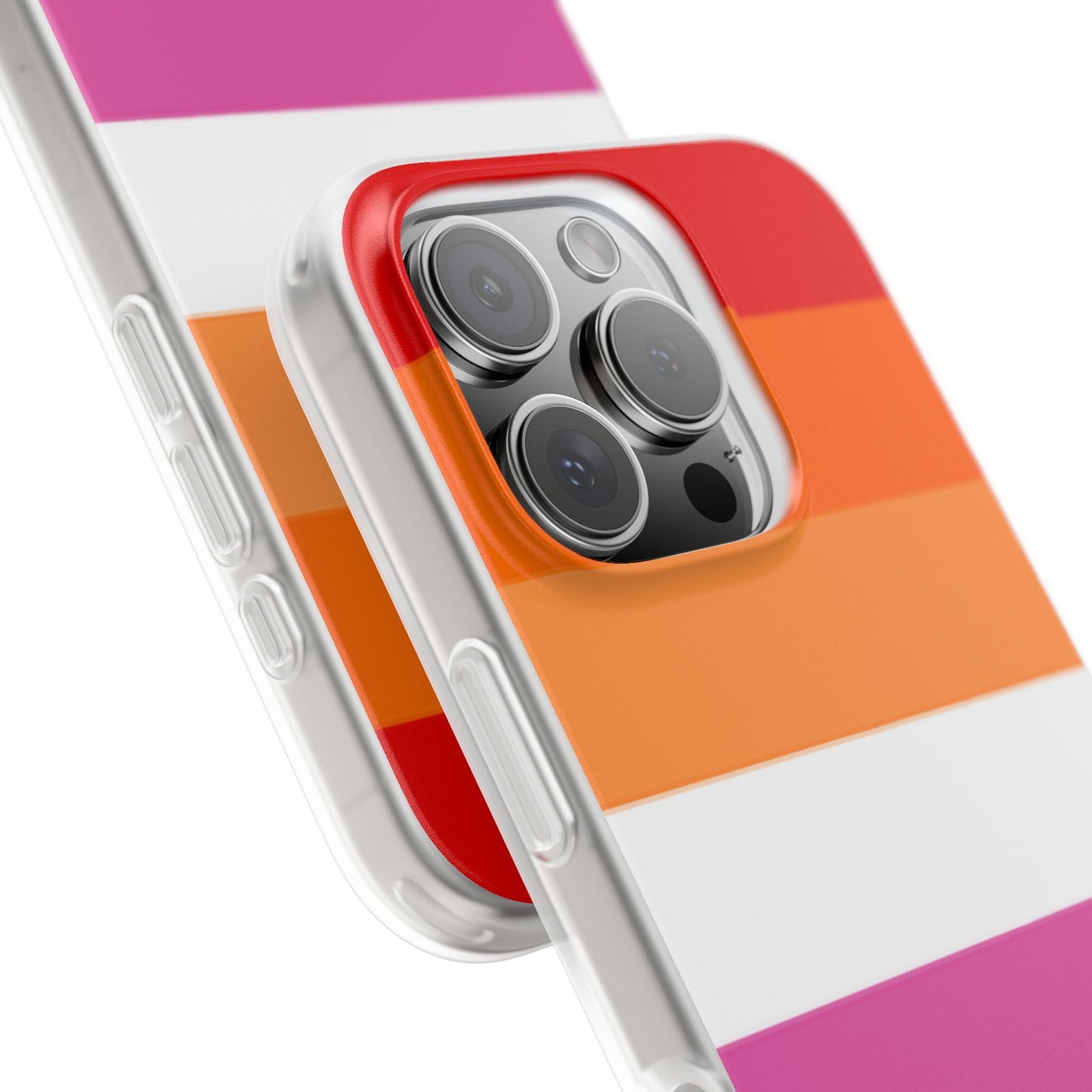 Lesbian Pride Flag iPhone Flexi Case - Multiple Generations