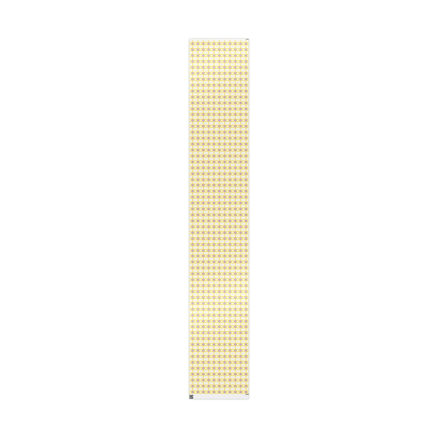 Intersex Pride Flag Snowflake Wrapping Paper - Multiple Sizes/Finishes