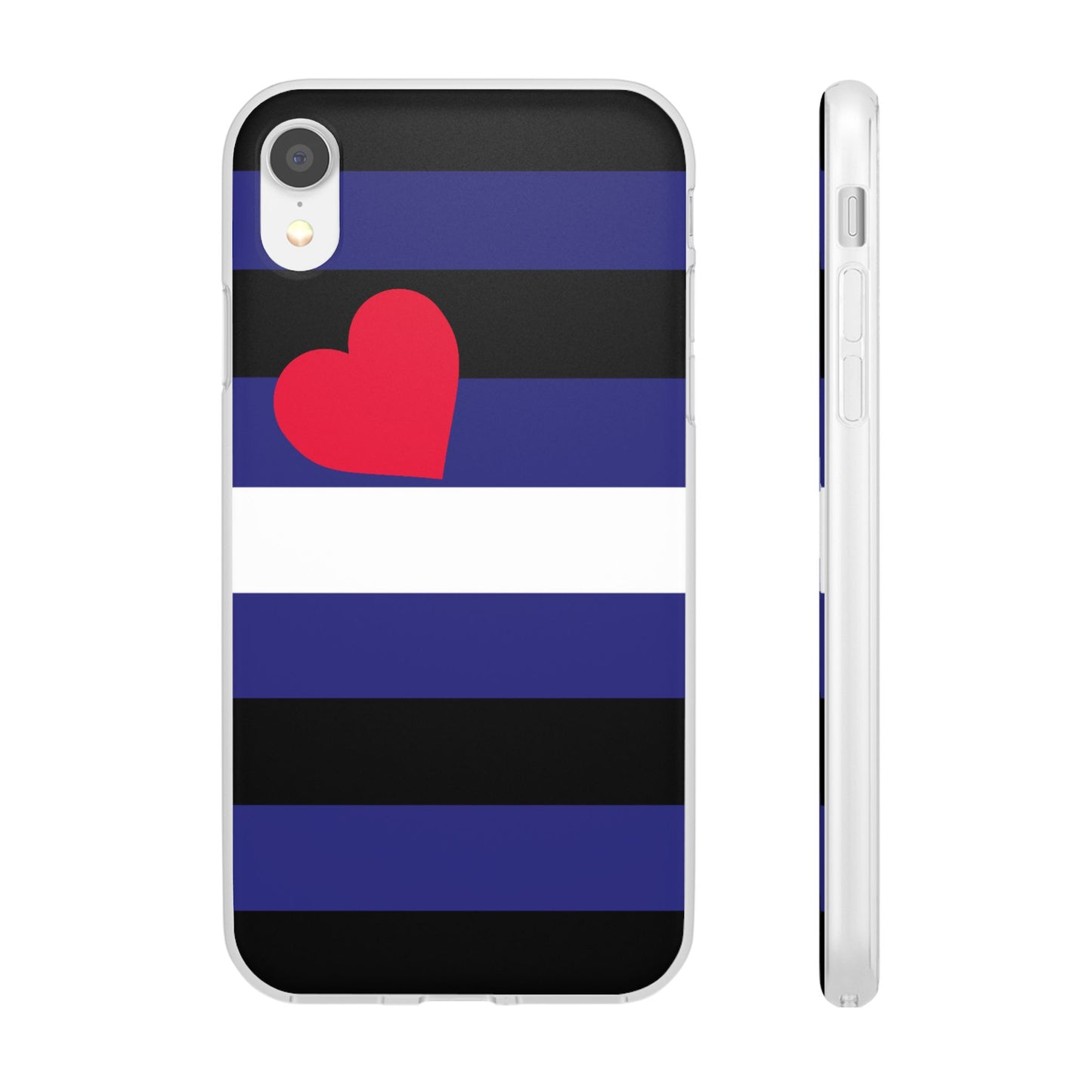 Leather Pride Flag iPhone Flexi Case - Multiple Generations