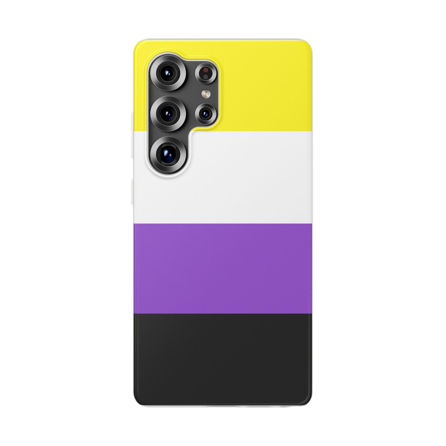 Non-Binary Pride Flag Samsung Flexi Case - Multiple Generations