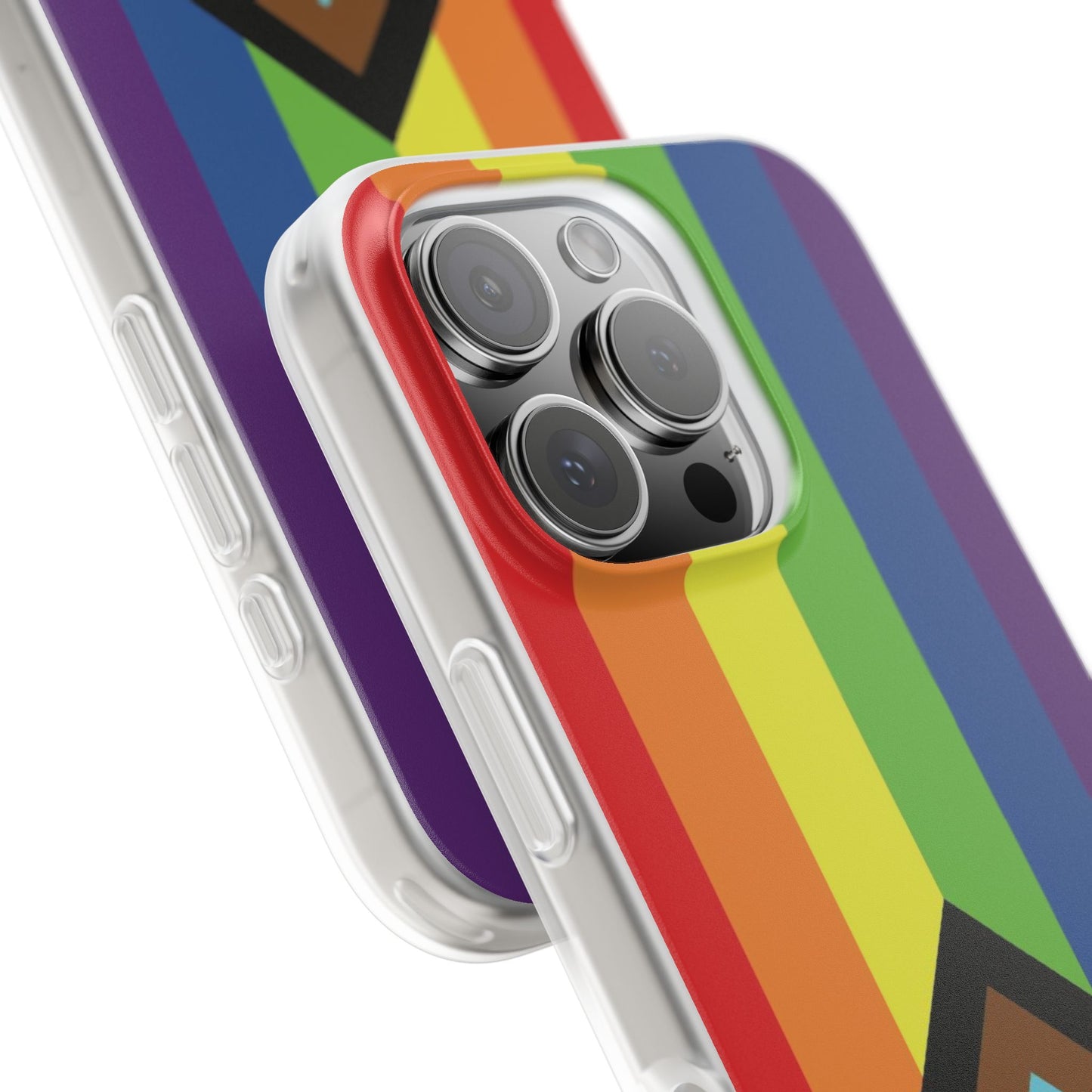 Inclusive Progress Pride Flag iPhone Flexi Case - Multiple Generations