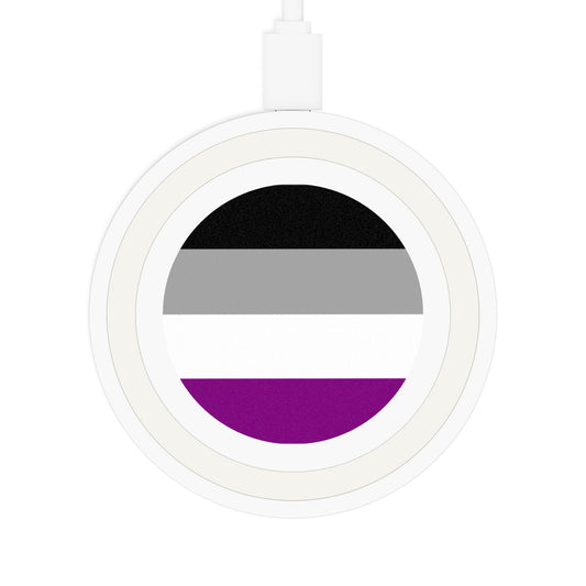 Asexual Pride Flag Wireless Charger