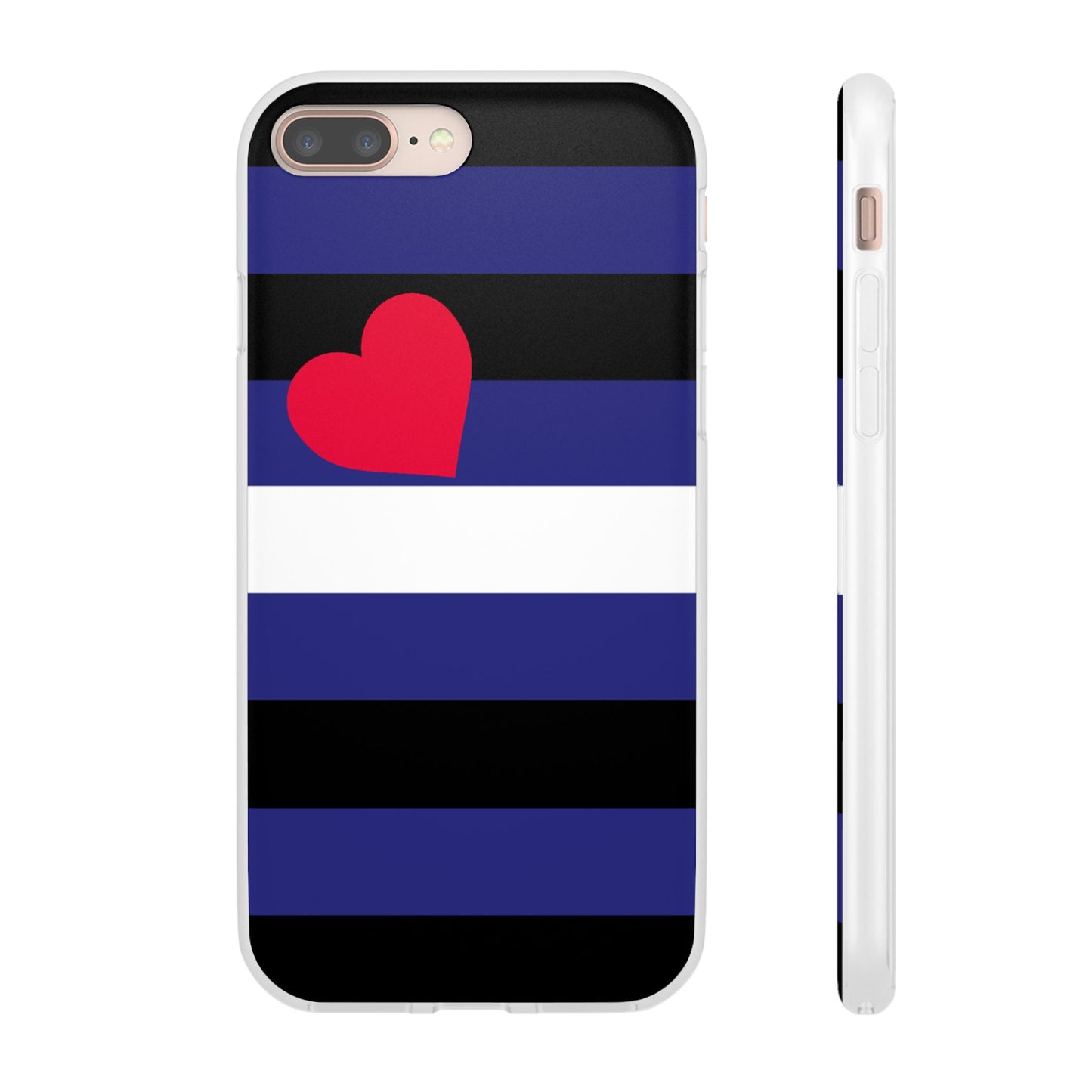 Leather Pride Flag iPhone Flexi Case - Multiple Generations