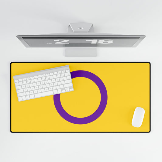Intersex Pride Flag Desk Mat