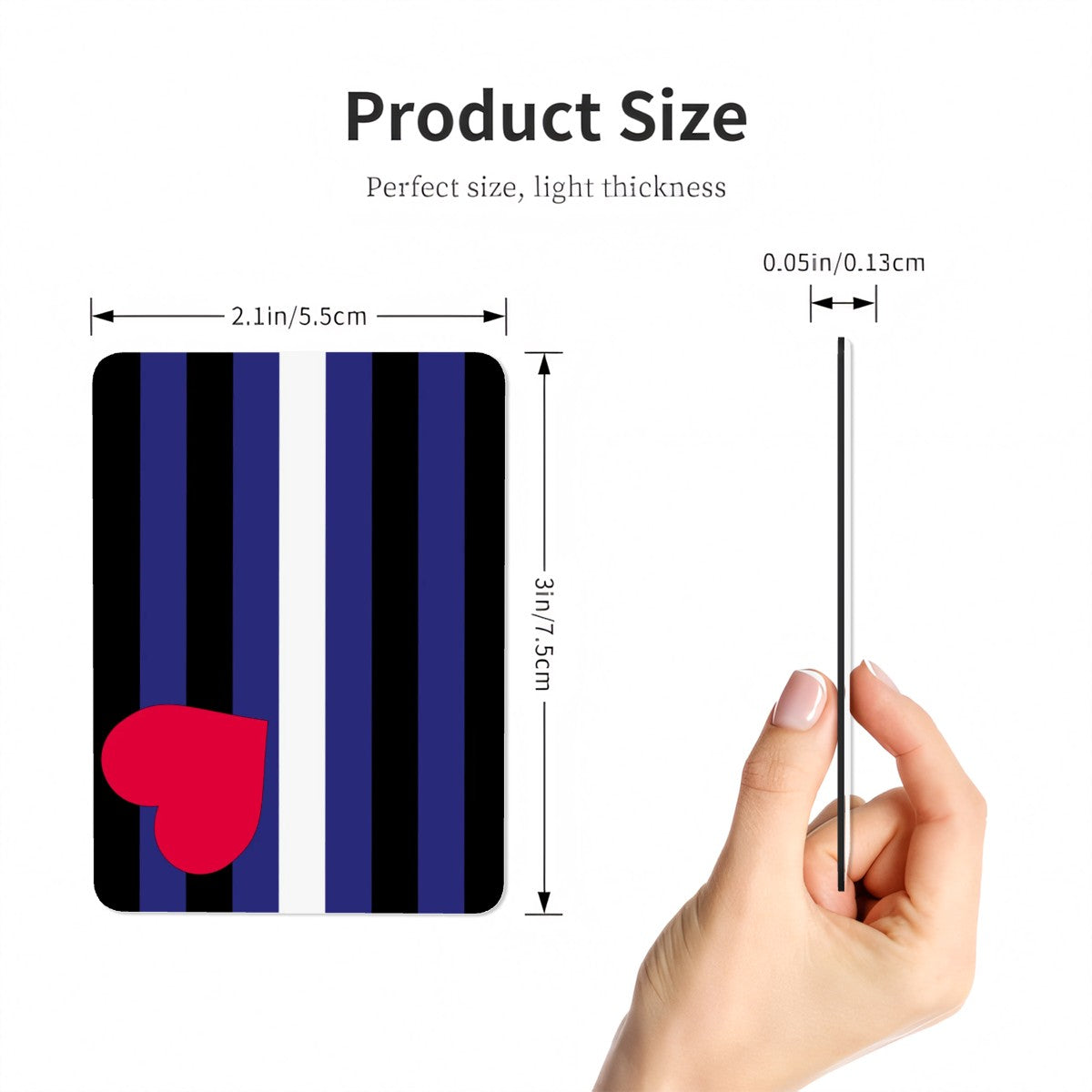 Leather Pride Flag Rectangle Magnet