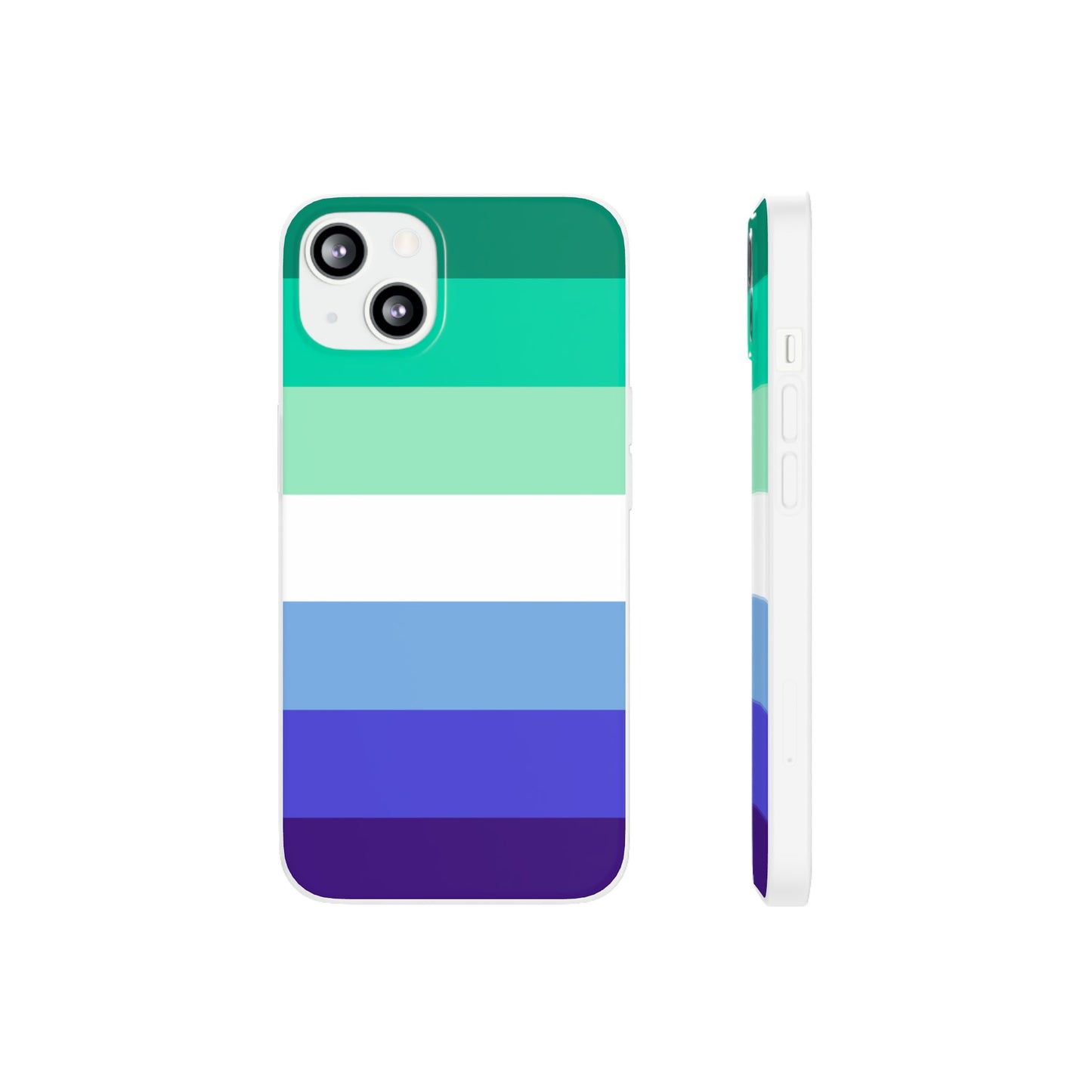 MLM Pride Flag iPhone Flexi Case - Multiple Generations