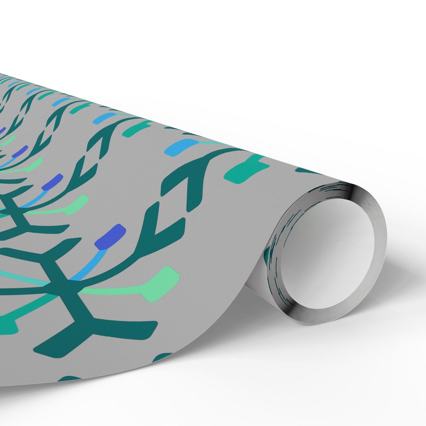 MLM Pride Flag Snowflake Wrapping Paper - Multiple Sizes/Finishes