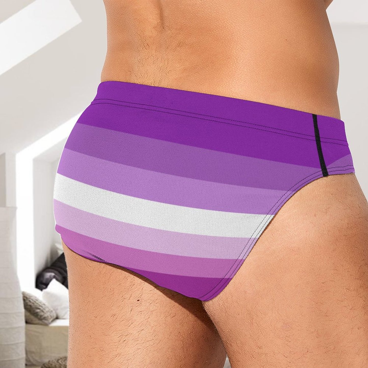 Femme Pride Flag Briefs – Traditional Masculine Cut