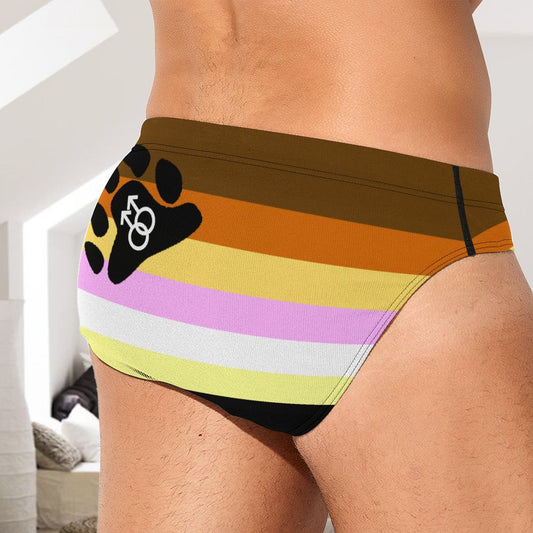 Cub Pride Flag Briefs – Traditional Masculine Cut