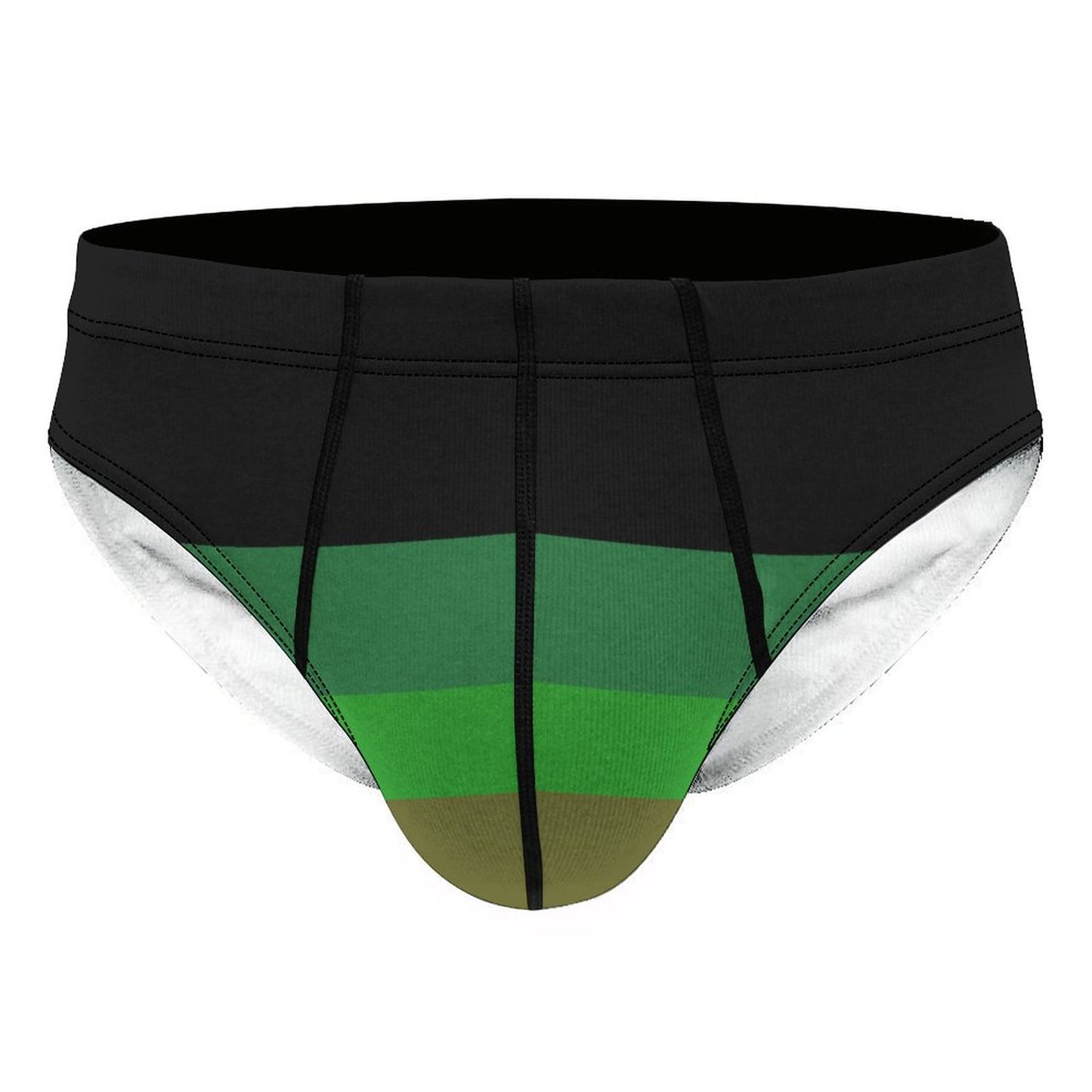 Military Fetish Pride Flag Briefs – Traditional Masculine Cut