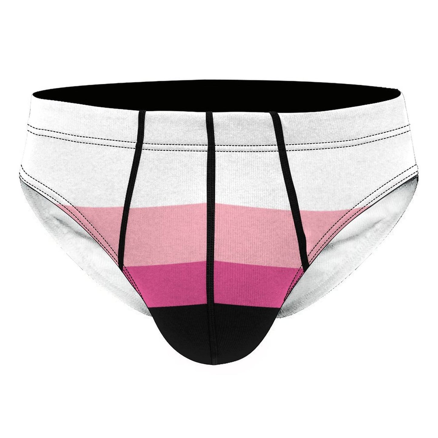 Transfeminine Pride Flag Briefs – Traditional Masculine Cut
