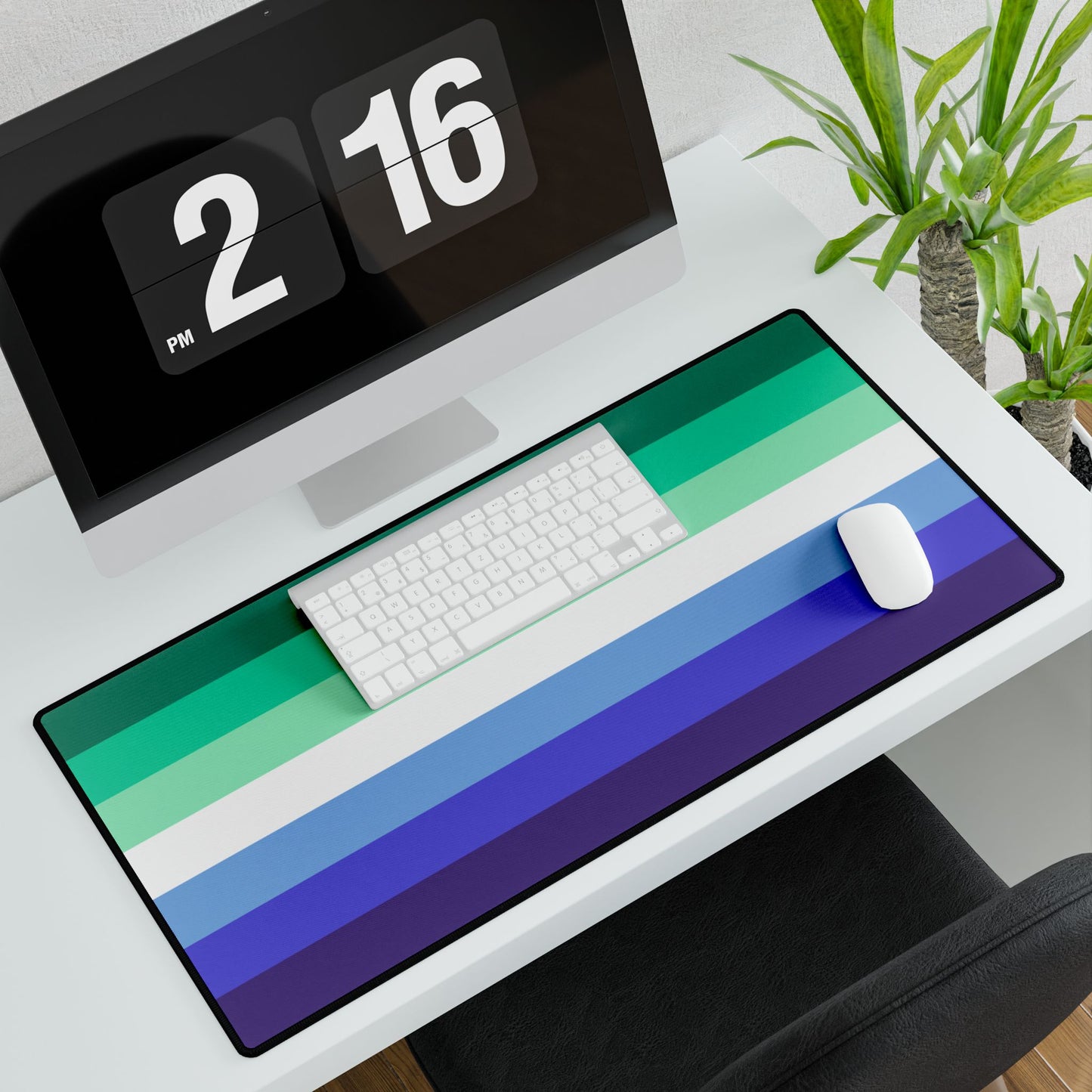 MLM Pride Flag Desk Mat - Multiple Sizes
