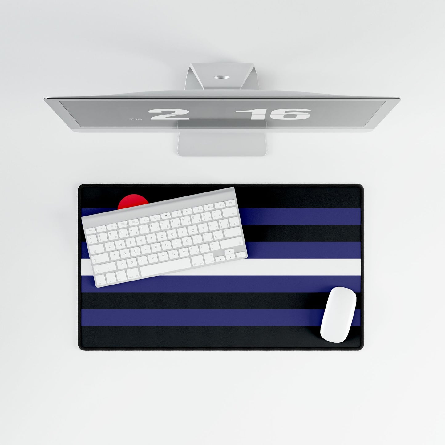 Leather Pride Flag Desk Mat