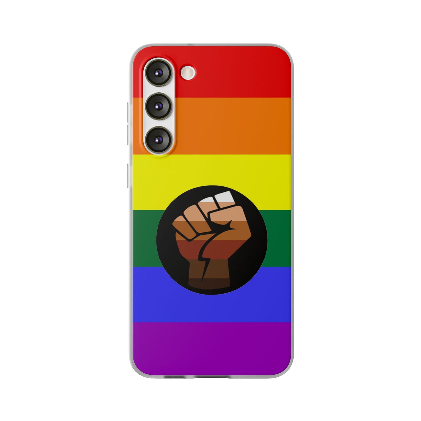 QPOC Pride Flag Samsung Flexi Case - Multiple Generations
