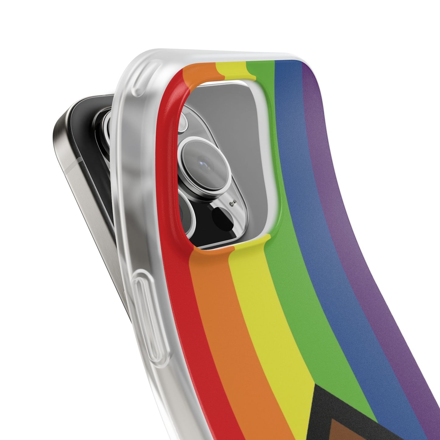 Inclusive Progress Pride Flag iPhone Flexi Case - Multiple Generations