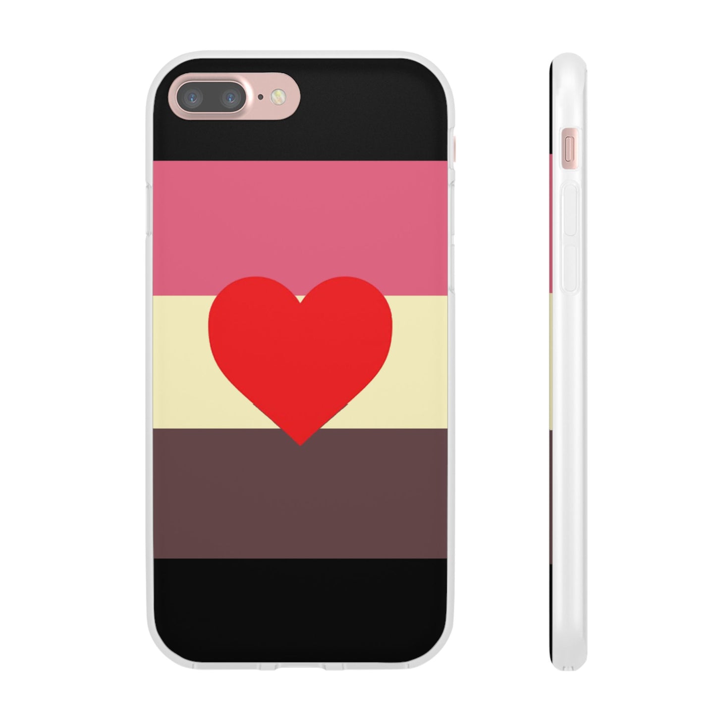 Fat Fetish Pride Flag iPhone Flexi Case - Multiple Generations