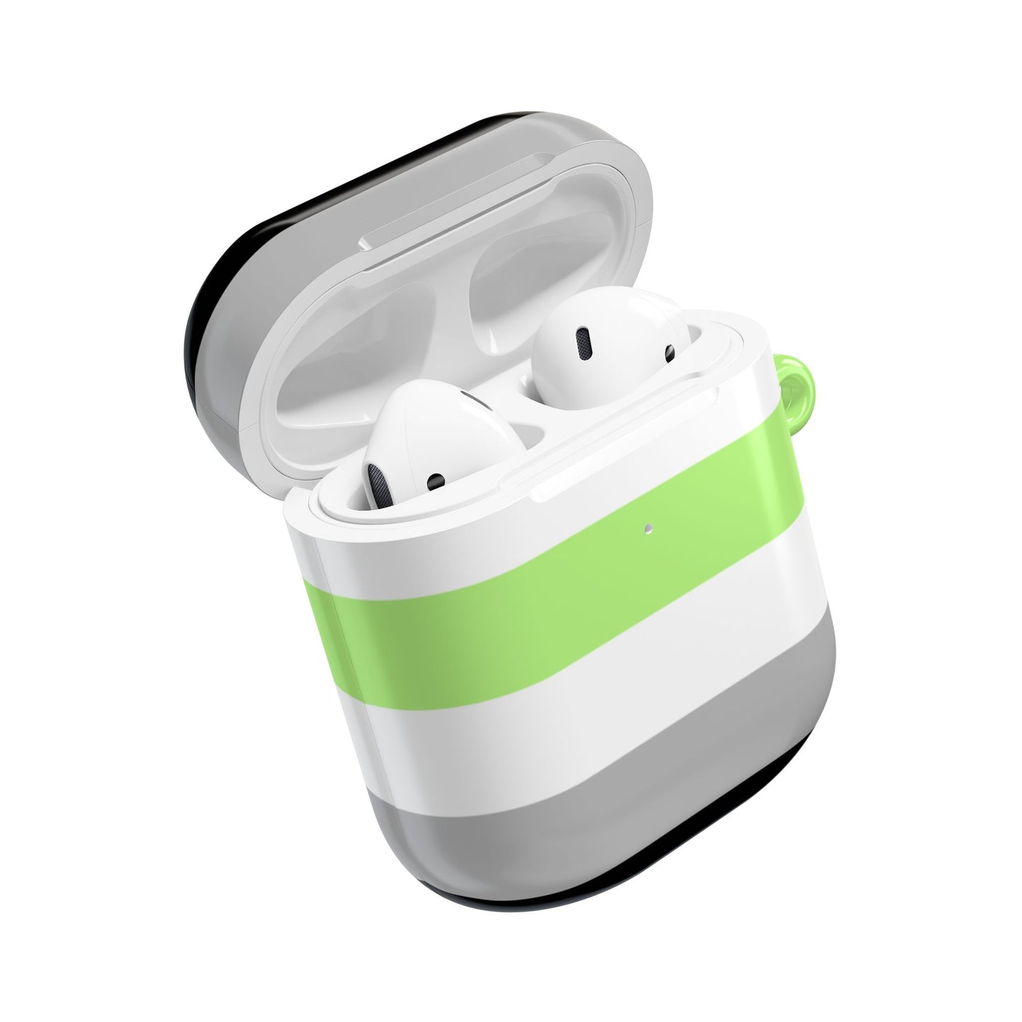 Agender Pride Flag AirPod Case - Multiple Generations