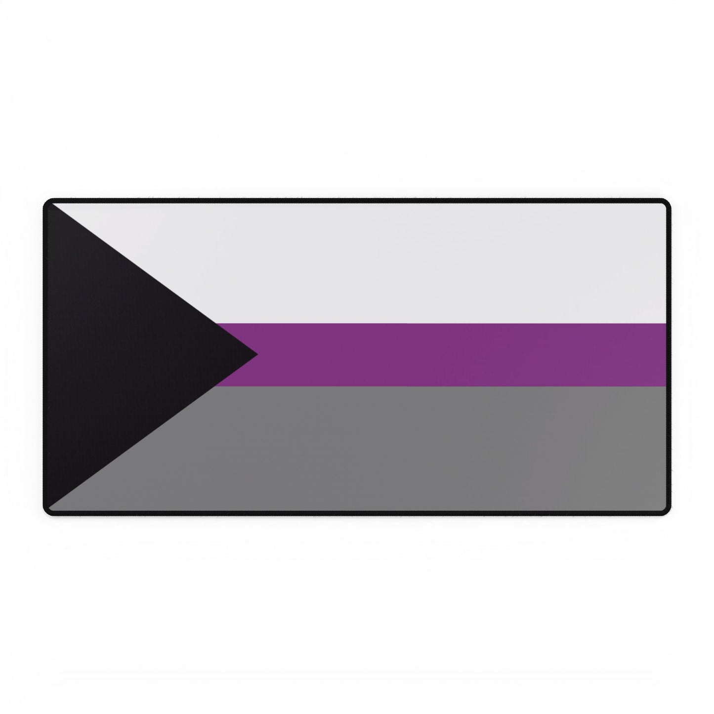 Demisexual Pride Flag Desk Mat - Multiple Sizes