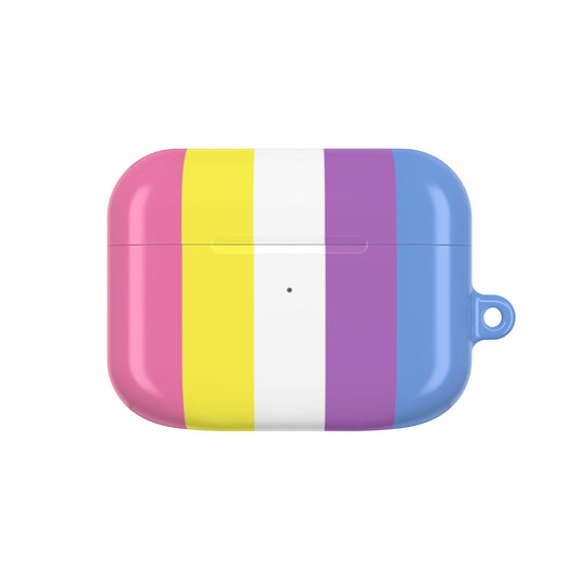 Bigender Pride Flag AirPod Case - Multiple Generations