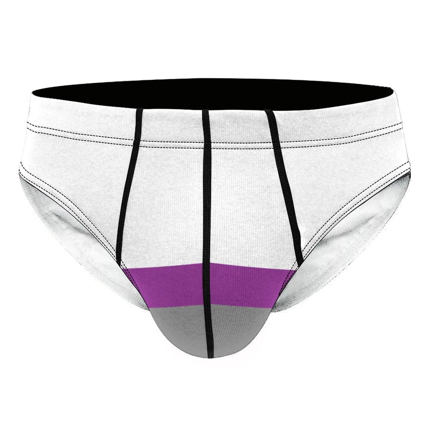 Demisexual Pride Flag Briefs – Traditional Masculine Cut
