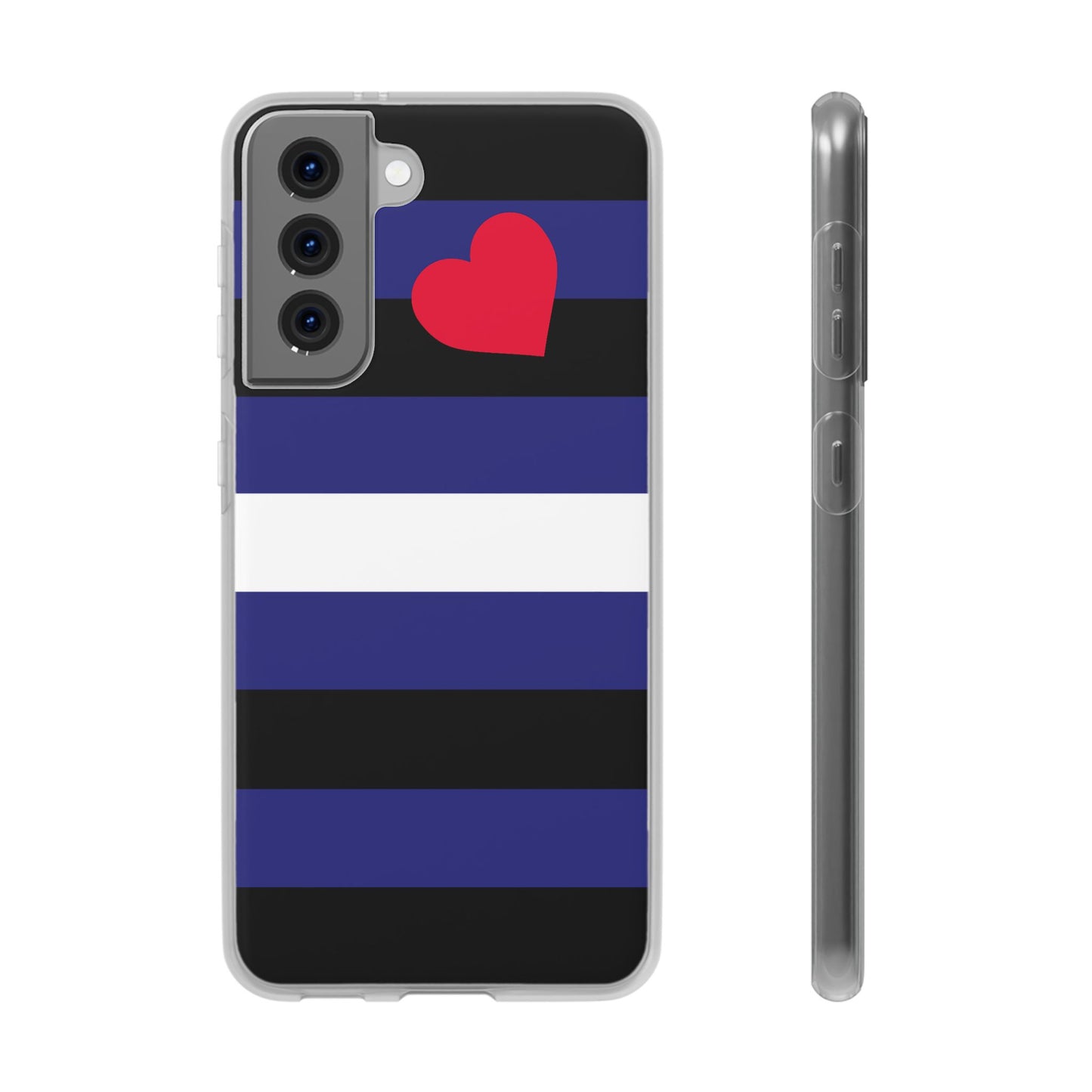 Leather Pride Flag Samsung Flexi Case - Multiple Generations