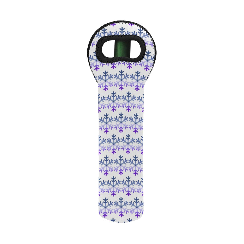 Butch Pride Flag (dorian-rutherford) Snowflake Neoprene Wine Bag