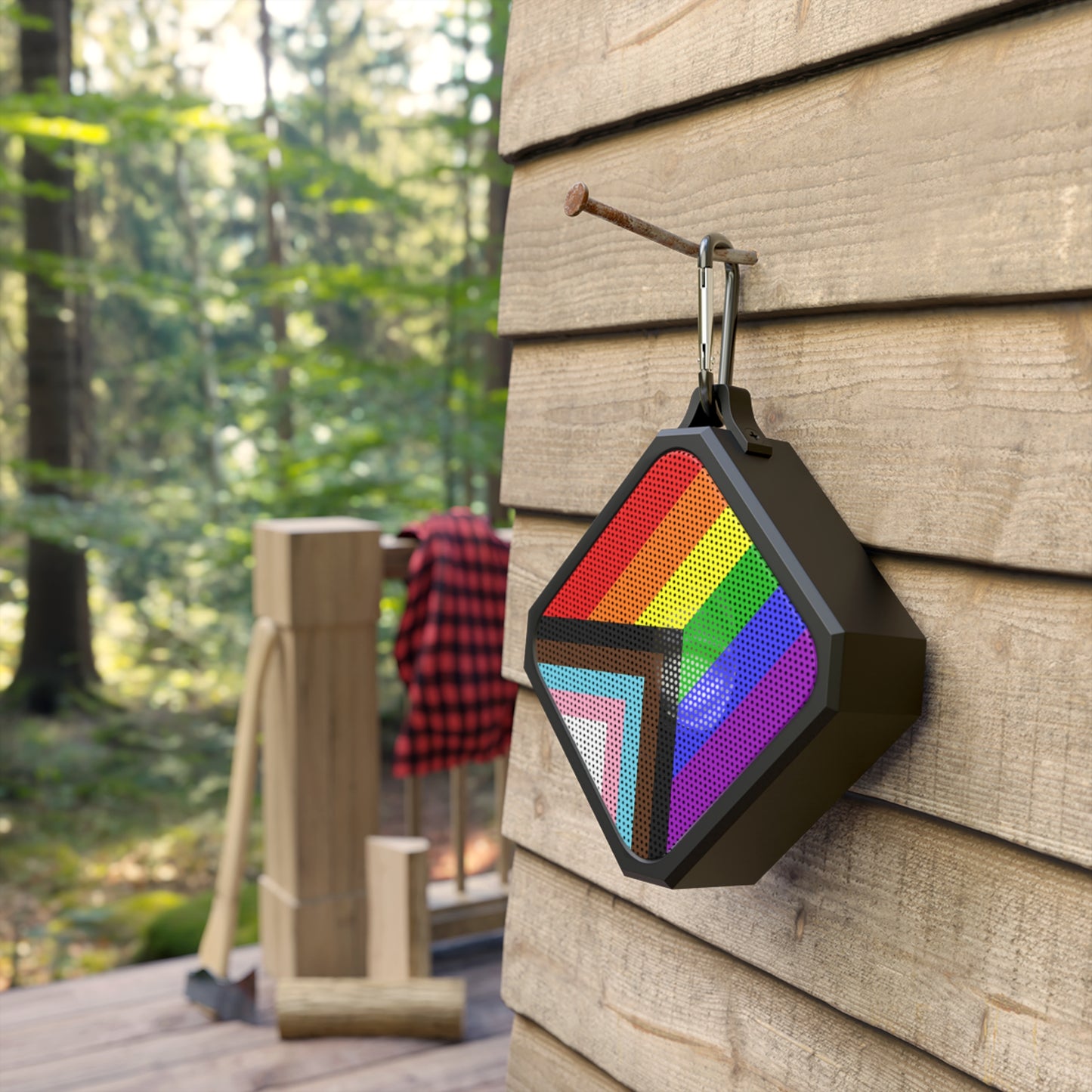 Progress Pride Flag Bluetooth Speaker