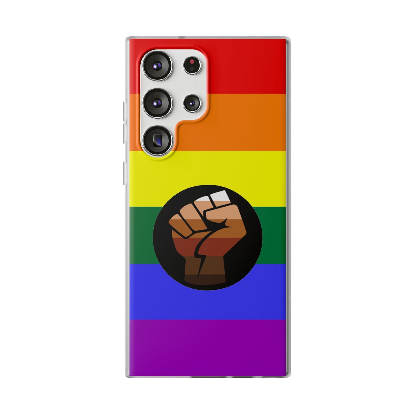 QPOC Pride Flag Samsung Flexi Case - Multiple Generations
